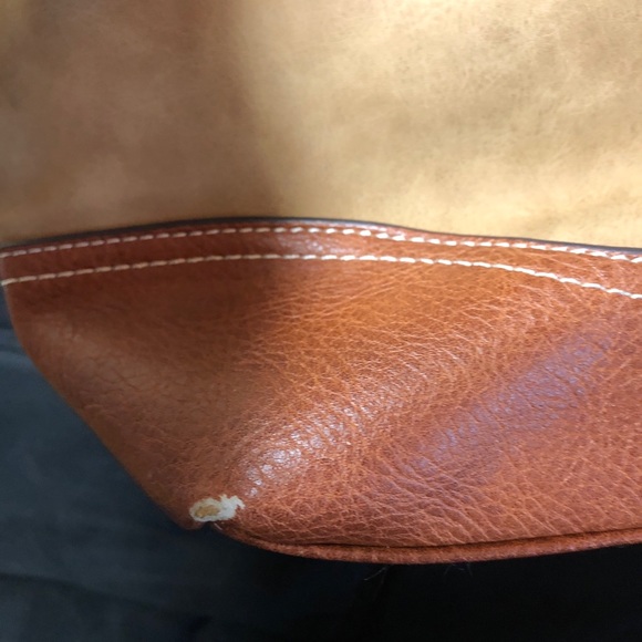 BOC Born Concept  Shoulder Bag Purse Brown Tan Faux Leather Brown And Beige - Picture 7 of 7